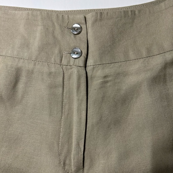 East 5th women’s‎ size 10 wide leg linen pants, high waisted - Picture 4 of 10